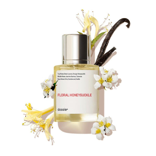 Dossier Floral Honeysuckle Eau de Parfum – Inspiriert von G.Bloom – Veganer Luxusduft für Frauen – 50 ml