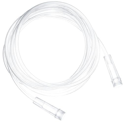 Mars Wellness Sauerstoffschlauch - Premium klarer, knickfester Sauerstoffschlauch - 2,1 m - 3er-Pack