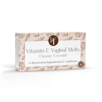 Femallay Bio-Vaginalzäpfchen mit Kokos – Feuchtigkeitsspender & Erfrischung – 14 Stück + Applikator