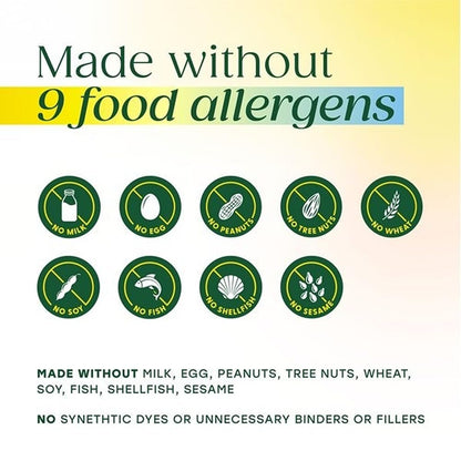 MegaFood Kids One Daily Multivitamin Soft Chews - Kindervitamine mit Vitamin B, C, D & E - ab 4 Jahren, vegetarisch, ohne 9 Hauptallergene - Traubengeschmack - 30 Soft Chews