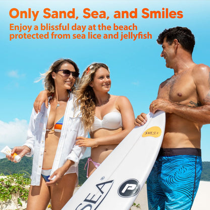 Safe Sea Sonnencreme mit Quallenschutz SPF 40+ Spray 118 ml – Wasserfest, Biologisch abbaubar, Riffschonend – Körper- und Gesichtssonnencreme gegen Quallen- und Seeläuse-Stiche