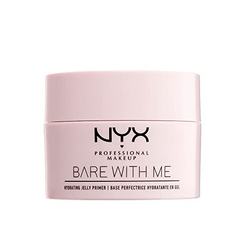 NYX PROFESSIONAL MAKEUP Bare With Me Hydrating Jelly Primer – Veganer Gesichtsprimer für ein pralles, hydratisiertes Hautbild