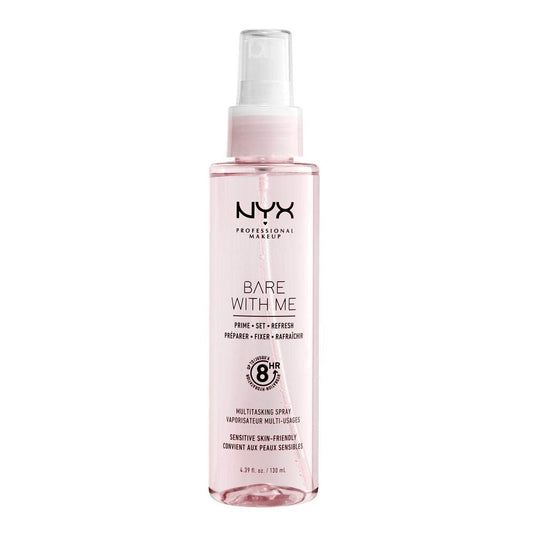 NYX PROFESSIONAL MAKEUP Bare With Me Multitasking Primer & Setting Spray, feuchtigkeitsspendend, bis zu 8 Stunden Halt, vegan, 4,39 Fl Oz