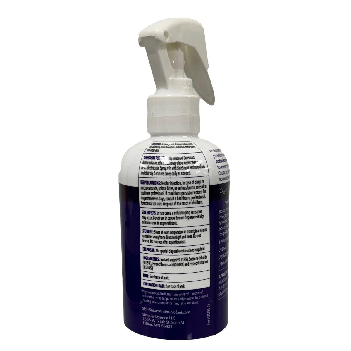 SkinSmart Daily Foot Cleanser für fortgeschrittene Fußhygiene – 8 Unzen Sprühflasche