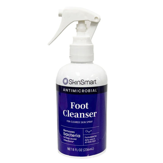 SkinSmart Daily Foot Cleanser für fortgeschrittene Fußhygiene – 8 Unzen Sprühflasche