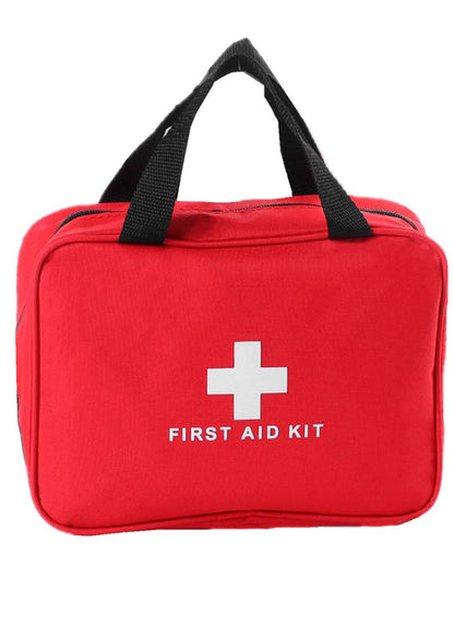 PAXLAMB Erste-Hilfe-Tasche Rot – Leere Notfalltasche für Erste-Hilfe-Koffer, Auto, Werkstatt, Camping und Outdoor – 1 Stück