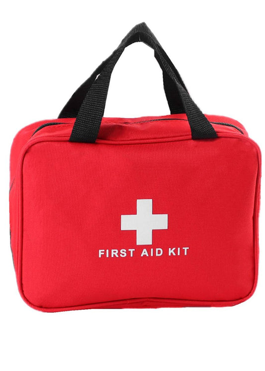 PAXLAMB Erste-Hilfe-Tasche Rot – Leere Notfalltasche für Erste-Hilfe-Koffer, Auto, Werkstatt, Camping und Outdoor – 1 Stück