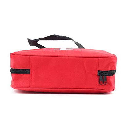 PAXLAMB Erste-Hilfe-Tasche Rot – Leere Notfalltasche für Erste-Hilfe-Koffer, Auto, Werkstatt, Camping und Outdoor – 1 Stück