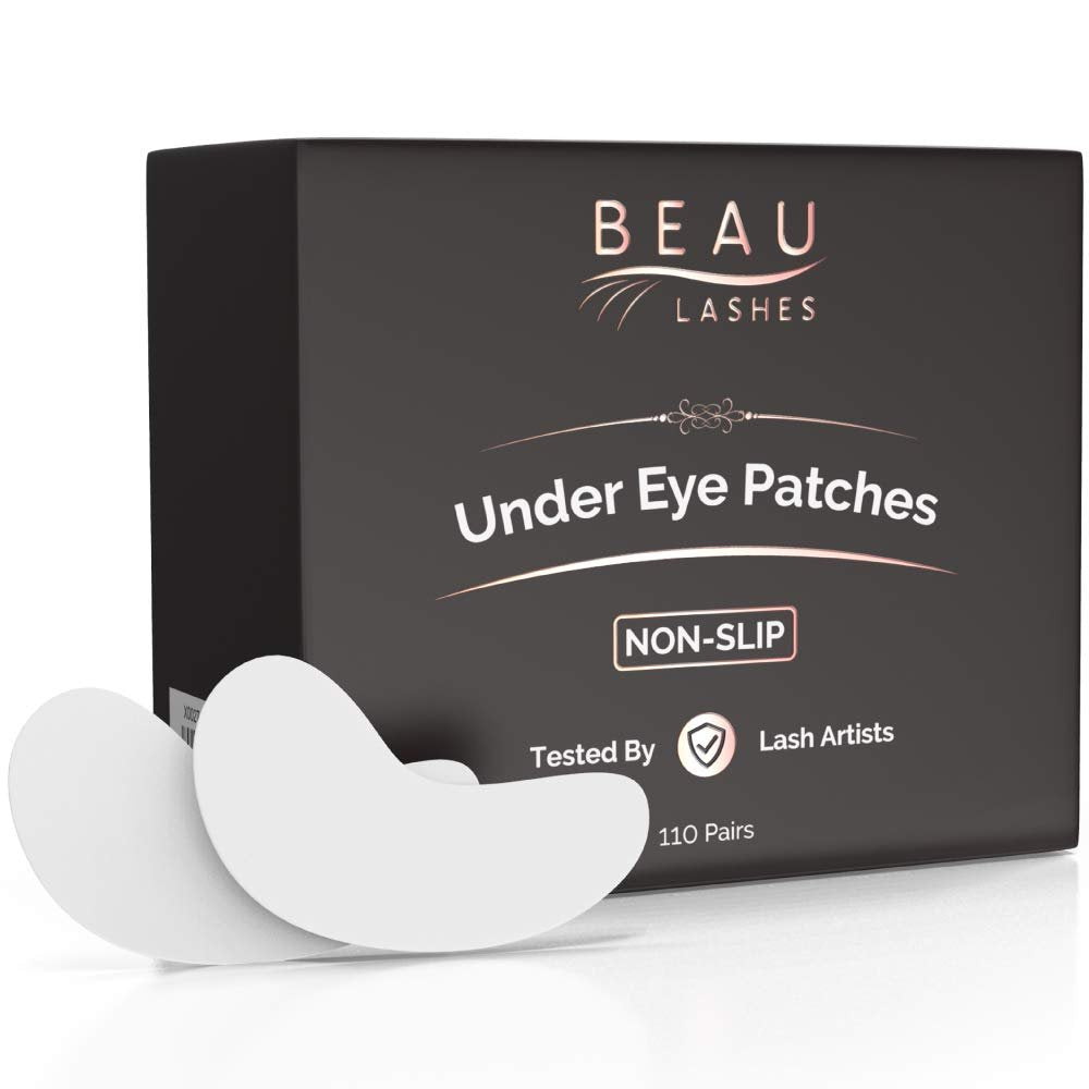 100 Paar Unteraugenpads für Wimpernverlängerungen – Fusselfreie Hydrogel-Augenpads mit Vitamin C und feuchtigkeitsspendender Aloe Vera für Wimpernverlängerung und Wimpernlift – Professionelle Gel-Augenpads für Kosmetikerinnen