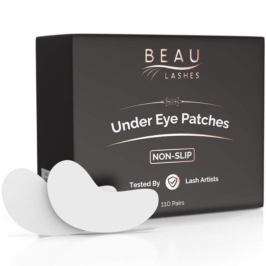 100 Paar Unteraugenpads für Wimpernverlängerungen – Fusselfreie Hydrogel-Augenpads mit Vitamin C und feuchtigkeitsspendender Aloe Vera für Wimpernverlängerung und Wimpernlift – Professionelle Gel-Augenpads für Kosmetikerinnen