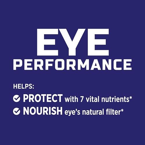 Ocuvite Eye Performance Vitamin- & Mineralergänzung mit Lutein, Zeaxanthin, Vitamin C, D, E, Zink und Omega-3 – 30 Weichkapseln