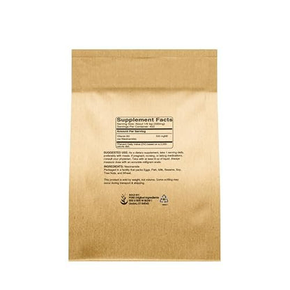 PURE ORIGINAL INGREDIENTS Niacinamid (8 Unzen) – Flush-freies Vitamin B3 Pulver, Nahrungsergänzungsmittel