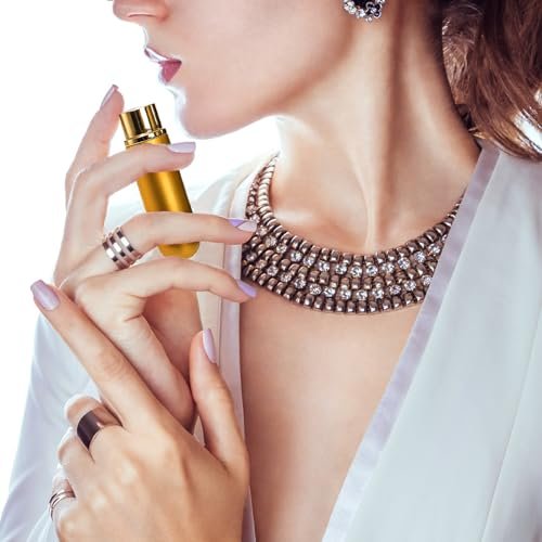 Bekith Set mit 8 leeren Aromatherapie-Inhalatoren, wiederverwendbare Naseninhalator-Röhrchen aus Aluminium und Glas, tragbare Naseninhalatoren mit 20 Baumwolldochten