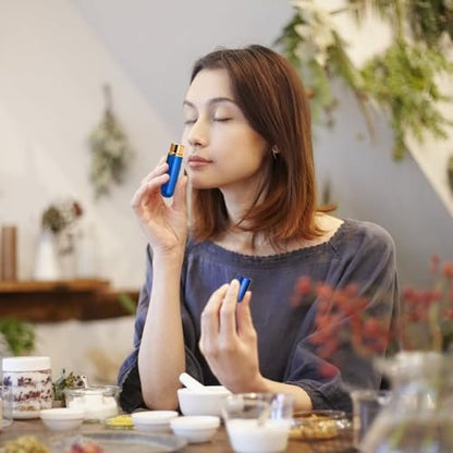 Bekith Set mit 8 leeren Aromatherapie-Inhalatoren, wiederverwendbare Naseninhalator-Röhrchen aus Aluminium und Glas, tragbare Naseninhalatoren mit 20 Baumwolldochten