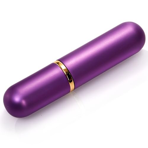 Bekith Set mit 8 leeren Aromatherapie-Inhalatoren, wiederverwendbare Naseninhalator-Röhrchen aus Aluminium und Glas, tragbare Naseninhalatoren mit 20 Baumwolldochten