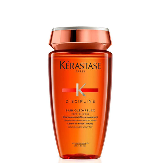 Kerastase Discipline Oleo-Relax Shampoo – Öl-Anti-Frizz-Shampoo, Feuchtigkeitsspendend und Schützend, 250 ml