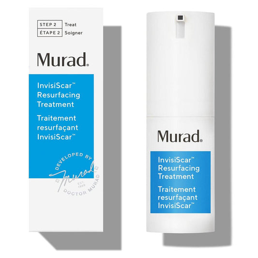 Murad InvisiScar Resurfacing Treatment – Anti-Narben Serum mit Vitamin C, Salicylsäure & Centella Asiatica für glattere Hautstruktur, reduziert Verfärbungen und kaschiert Unebenheiten - 15 ml
