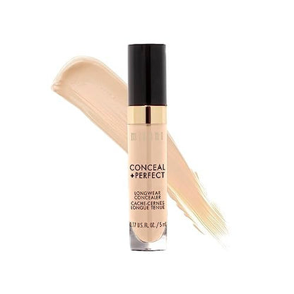 Milani Conceal + Perfect Longwear Concealer Full Coverage mit Hyaluronsäure & Vitamin E – 115 Light Nude