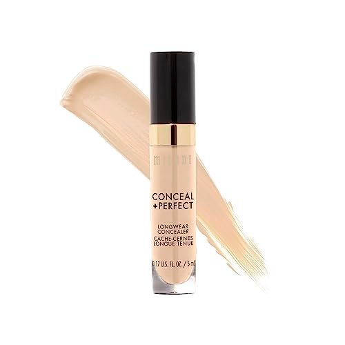 Milani Conceal + Perfect Longwear Concealer Full Coverage mit Hyaluronsäure & Vitamin E – 115 Light Nude