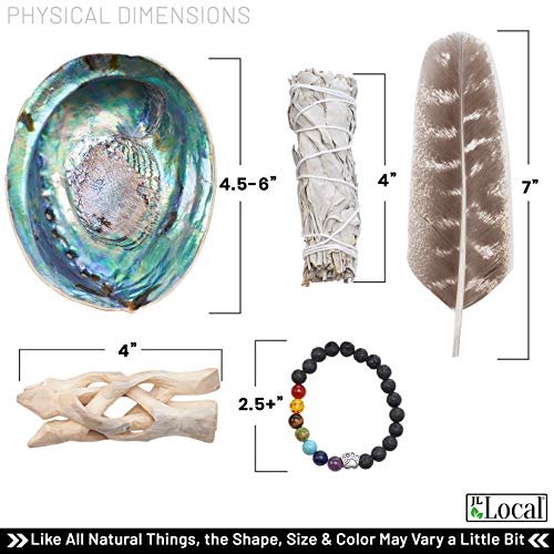 Weißer Salbei Smudging Set – Anfänger-Kit mit Anleitung & Segnungen