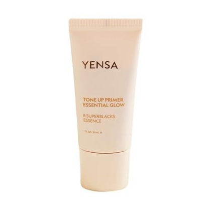 YENSA Tone Up Essential Glow Primer – Aufhellender & verschönernder Make-up Primer mit Superfood-Inhaltsstoffen, minimiert Poren, satinierter Schimmer, 30 ml