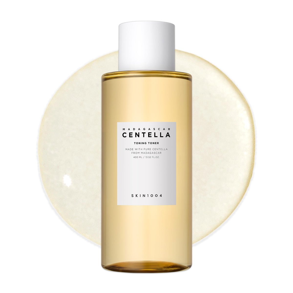 SKIN1004 Centella Toning Toner 400 ml – Feuchtigkeitsspendender Gesichtstoner mit Madagaskar Centella Asiatica & Hyaluronsäure, PHA Peeling, Koreanische Hautpflege