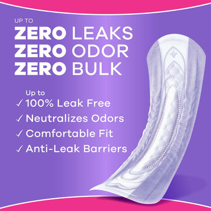 Always Discreet Inkontinenz-Einlagen für Frauen, Trockener, 3 Tropfen Reguläre Länge, Leichte Saugfähigkeit, Blasenkontrolle, Blasenschwäche & Wochenbett-Einlagen, 90 Stück