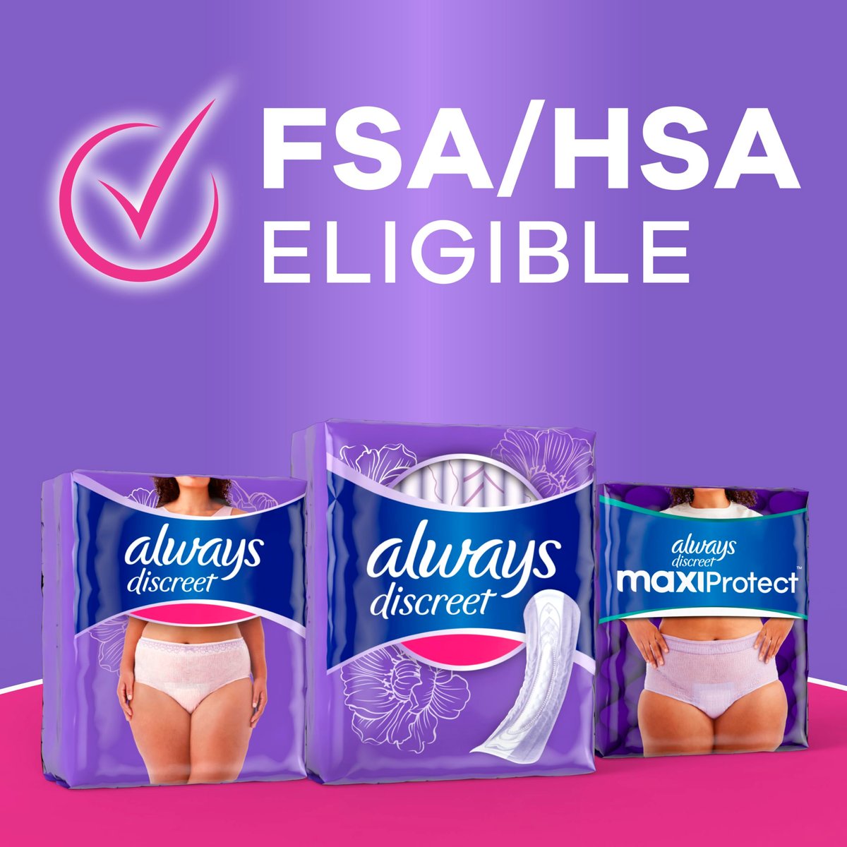 Always Discreet Inkontinenz-Einlagen für Frauen, Trockener, 3 Tropfen Reguläre Länge, Leichte Saugfähigkeit, Blasenkontrolle, Blasenschwäche & Wochenbett-Einlagen, 90 Stück