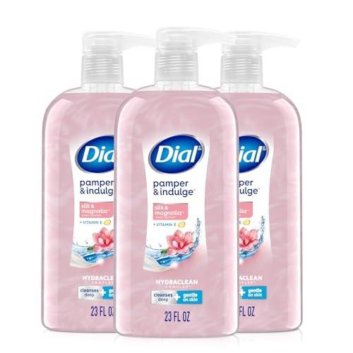 Dial Body Wash, Seide & Magnolie, 23 fl oz (3er-Pack) – Sanfte Reinigung für zarte Haut