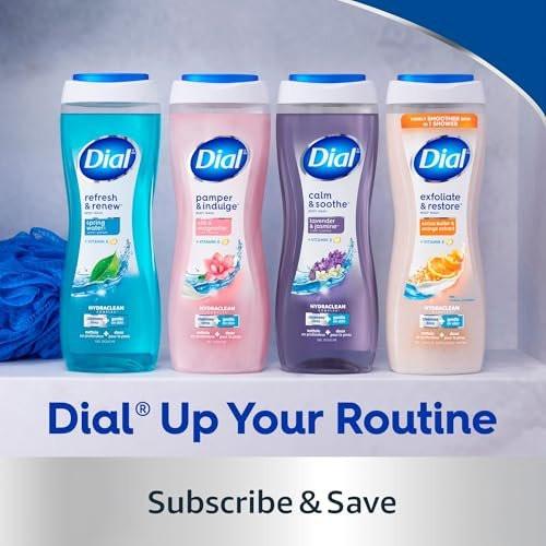 Dial Body Wash, Seide & Magnolie, 23 fl oz (3er-Pack) – Sanfte Reinigung für zarte Haut