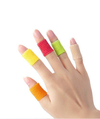12er-Pack 1" x 5 Yards Selbstklebende Elastische Bandage – Dehnbares Sporttape für Handgelenk, Knöchel & Erste Hilfe (10 Farben)