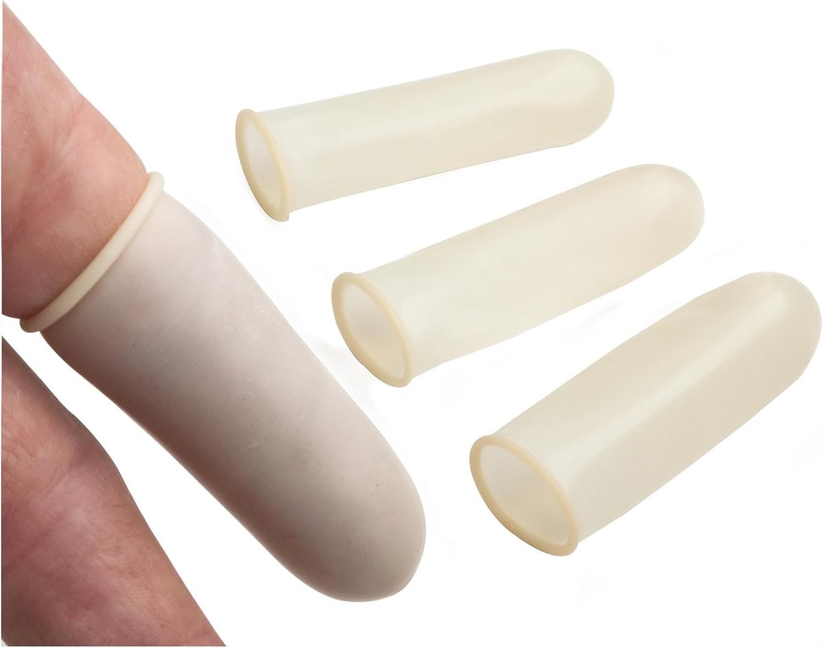 Dukal TEC 4404XL Tech-Med Nitril-Fingerling, X-Large, 0,08 mm Stärke (Pack mit 144 Stück)