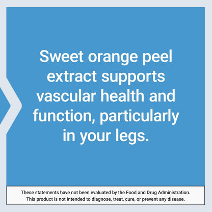 Life Extension Youthful Legs – Venenunterstützung & Durchblutung, mit Diosmin und Orangenblütenextrakt, 60 Softgels