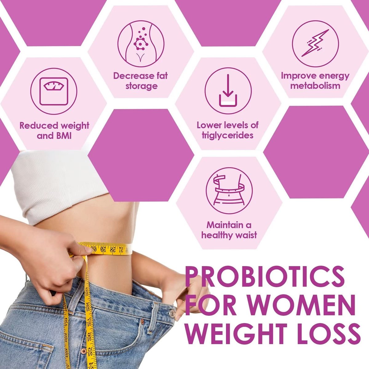ZEBORA Probiotika für Frauen – 60 Milliarden KBE für Verdauungsgesundheit, Immununterstützung und Darmflora – Gluten- & Sojafrei – 90 Tabletten