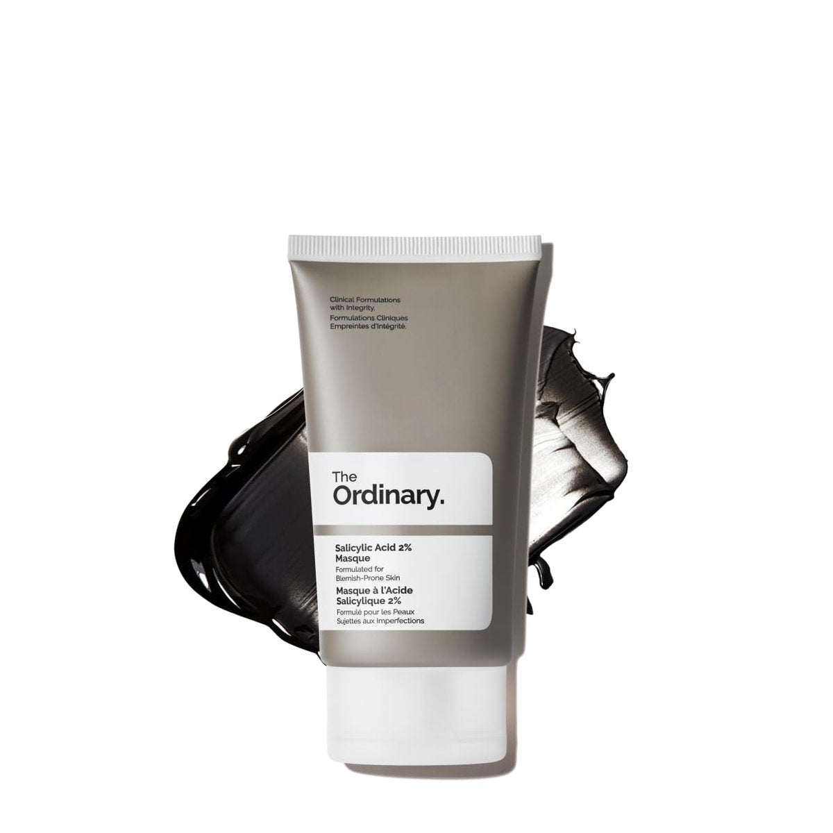 The Ordinary Salicylsäure 2% Maske – Klärende Aktivkohle- & Tonmaske für zu Unreinheiten neigende Haut, 50 ml