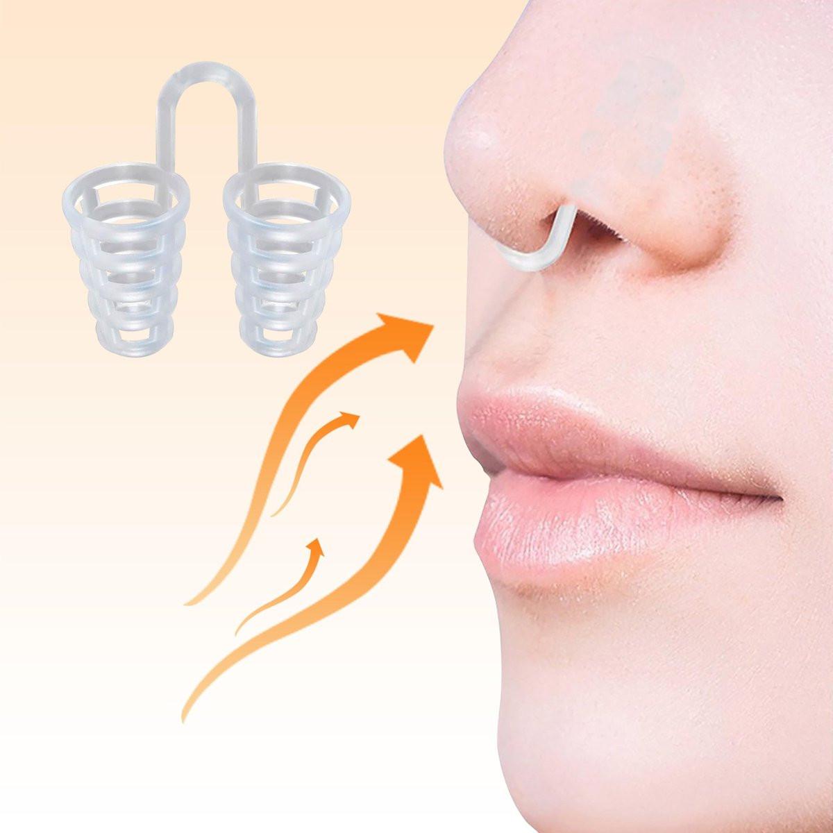 Mobi Lock Nase Vent Sinus Erleichterung Dilator (12er-Pack, mittlere Größe) – Harte Konus-Vents – Einfache Lösung für nächtliche Schnarcher – Wiederverwendbares Anti-Schnarch-Gerät für erholsamen Schlaf