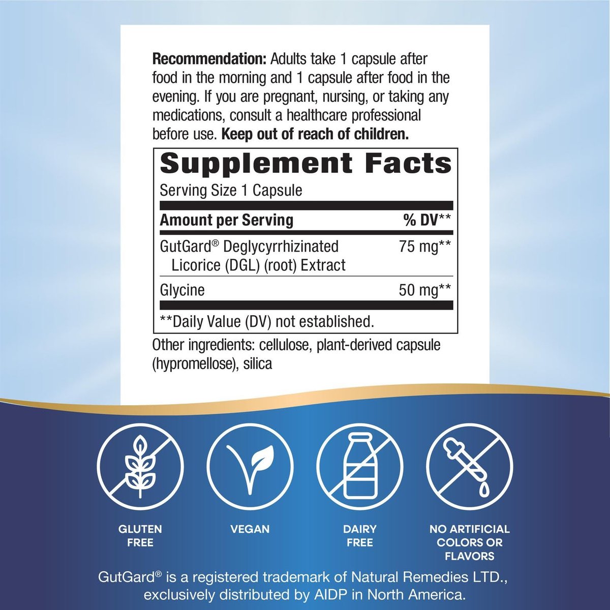 Nature’s Way Premium Extract DGL Ultra Extra Starke Verdauungsunterstützung*, 90 Kapseln