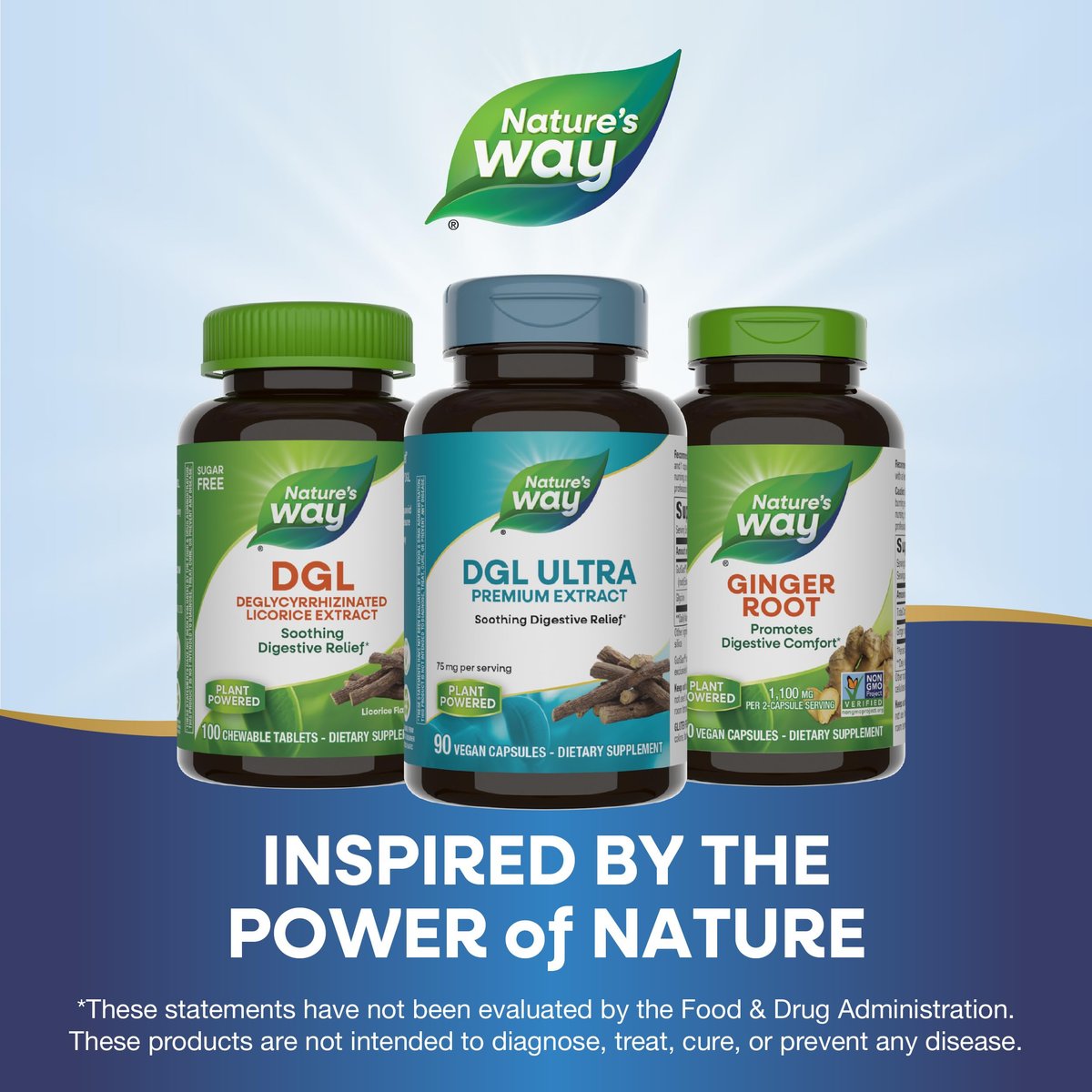 Nature’s Way Premium Extract DGL Ultra Extra Starke Verdauungsunterstützung*, 90 Kapseln