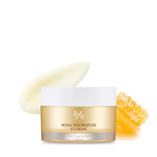 Dr.Ceuracle Royal Vita Propolis 33 Creme (50ml) – Ultimativer Glow & Nährstoffboost für strahlende Haut mit Vitaminen, Propolis und Gelée Royale