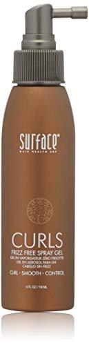 SURFACE Hair Curl Frizz Free Spray Gel – Leichter Halt mit Kakaobutter und Babassuöl für lockiges oder glattes Haar, 118 ml