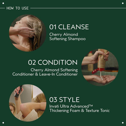 Aveda Cherry Almond Softening Leave-In Conditioner | Für normales bis trockenes Haar | Entwirrt, Hitzeschutz, Frizz-Kontrolle | 99 % natürlichen Ursprungs* | 200 ml