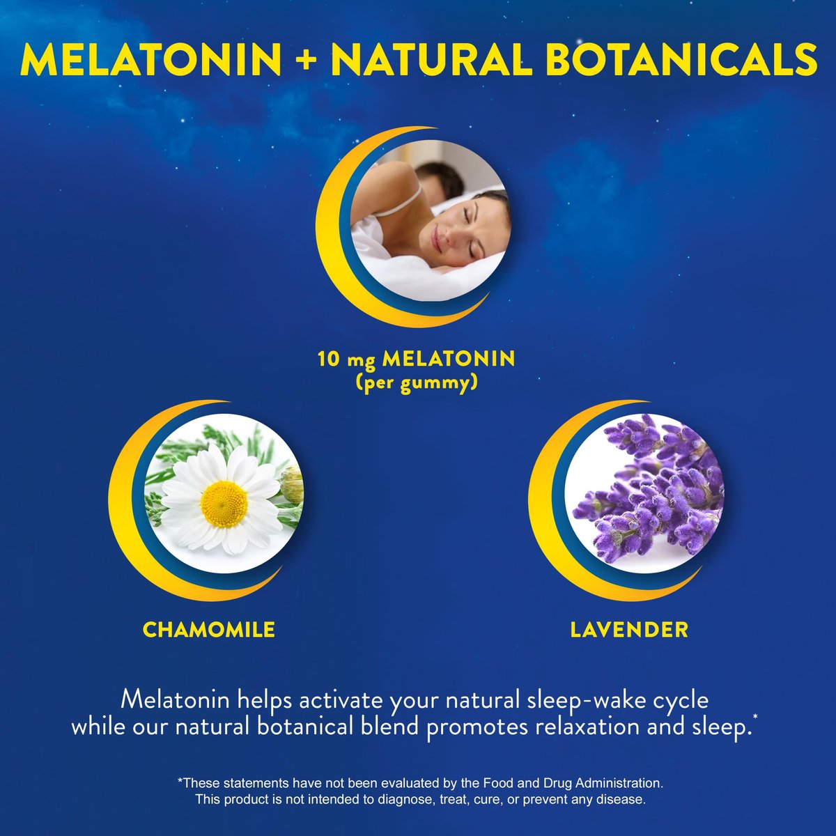 MidNite Deep Sleep Extra Strength – 10 mg Melatonin Gummis für Erwachsene, nicht gewöhnungsbildend, pflanzliches Nahrungsergänzungsmittel, glutenfrei, laktosefrei, vegetarisch, 36 Stück
