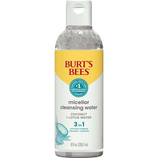 Burt's Bees Mizellen-Reinigungswasser mit Kokos- und Lotus-Extrakt, 237 ml