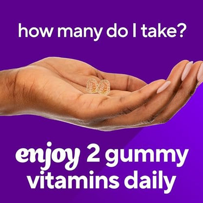 Vitafusion Magnesium Gummis – Nahrungsergänzung für innere Ruhe, tropischer Zitrusgeschmack, 60 Gummis