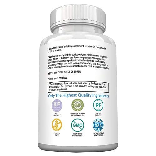 MaxX Labs D-Mannose Kapseln 1400 mg – Hochdosiert mit Cranberry-Extrakt & Hibiskus für die Blasengesundheit, Unterstützung bei Harnwegsinfektionen – 120 Kapseln