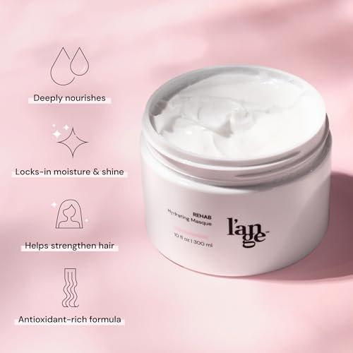 L'ANGE HAIR Rehab Hydrating Masque – Tiefenwirksame Haarmaske für trockenes, geschädigtes Haar mit Keratin – 300 ml