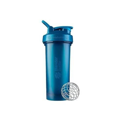BlenderBottle Classic V2 Shaker Flasche – Perfekt für Proteinshakes und Pre-Workout, 28 Unzen, Ocean Blue