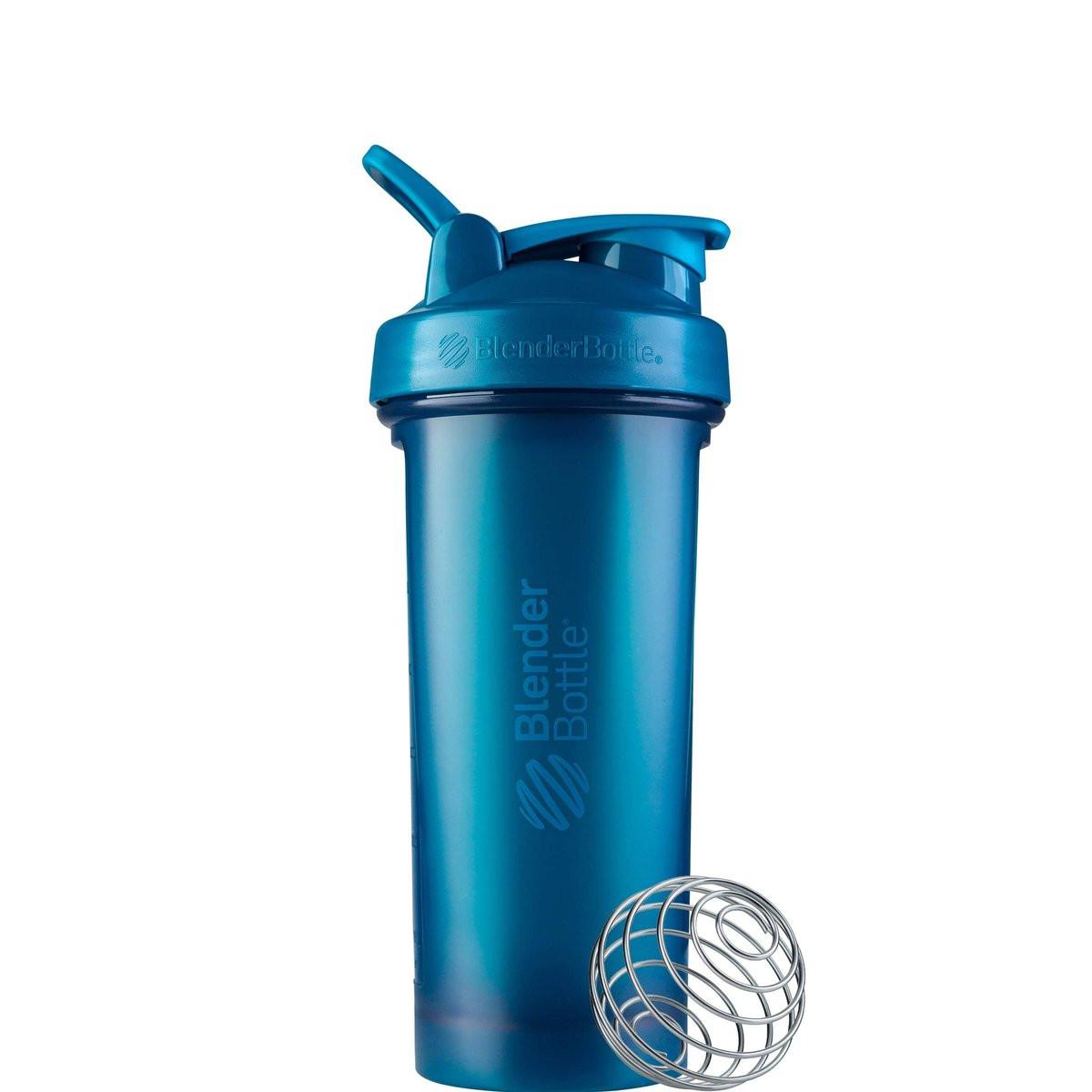 BlenderBottle Classic V2 Shaker Flasche – Perfekt für Proteinshakes und Pre-Workout, 28 Unzen, Ocean Blue