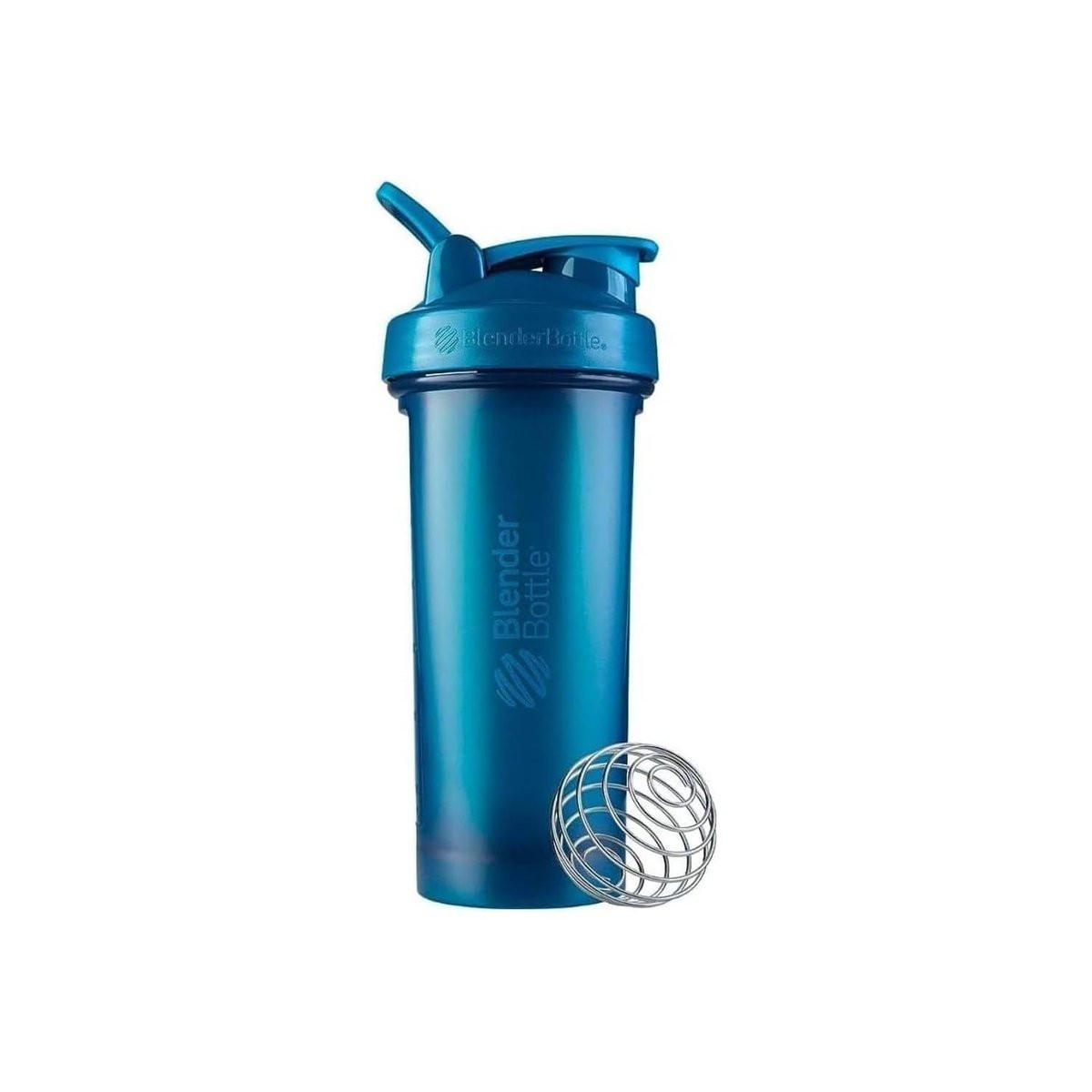 BlenderBottle Classic V2 Shaker Flasche – Perfekt für Proteinshakes und Pre-Workout, 28 Unzen, Ocean Blue