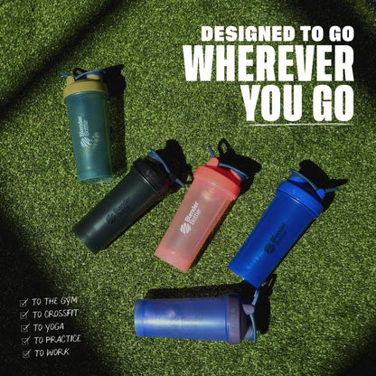 BlenderBottle Classic V2 Shaker-Flasche – 20 Unzen, Stein Grau – Perfekt für Proteinshakes und Pre-Workout